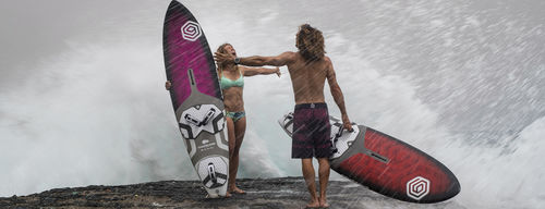 Wave windsurf board - CHAMELEON 5X - Novenove International - all-around / quad-fin / tri-fin