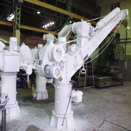 Ship davit - RBDC - YMV CRANE AND WINCH SYSTEMS - for boat / for rescue boats / life raft