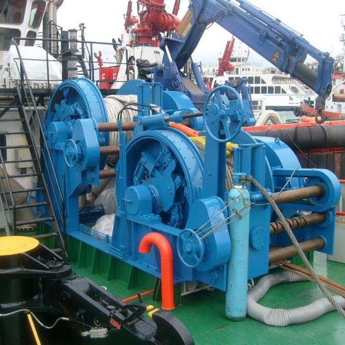 Towing winch - TW - YMV CRANE AND WINCH SYSTEMS - for ships / for tugboats / anchor