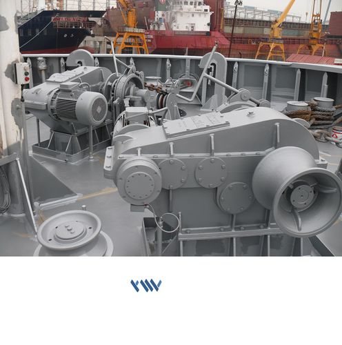 Electric windlass - YMV-WW/E/H- - YMV CRANE AND WINCH SYSTEMS - for ships / horizontal / above deck