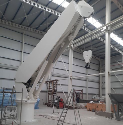 Yacht crane - YMV-TSC/H-C90X9 - YMV CRANE AND WINCH SYSTEMS - for decks / boom