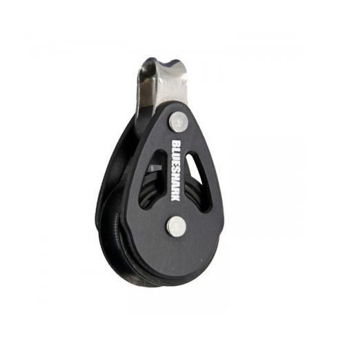 Single block - 2100 - Blue Shark Marine Ltd. - cheek / with fixed head / with ball bearing