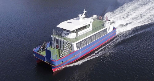Passenger boat - ALUSAFE CAT 21 - Maritime Partner AS - catamaran / inboard / GRP
