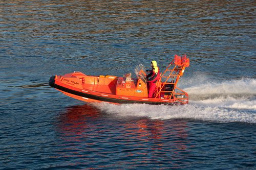 Professional rescue boat - ALUSAFE 700 TWIN MK II - Maritime Partner AS - inboard waterjet / aluminum
