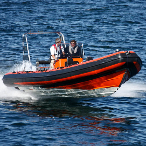 Service boat - TX-760 IB - Vanguard International - inboard / diesel / rigid hull inflatable boat