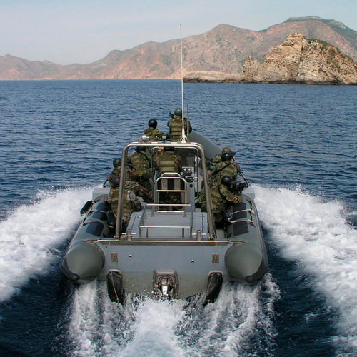 Inboard professional boat - TX-12.0 IB - Vanguard International - diesel / rigid hull inflatable boat