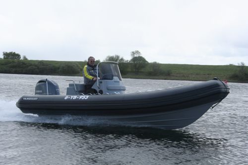 Outboard inflatable boat - DR-660 - Vanguard International - rigid / center console / open