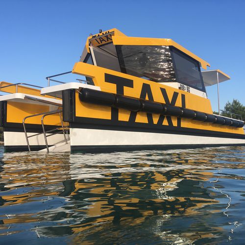 Water taxi - AGENA MARIN - dive support boat / logistics transport boat / catamaran