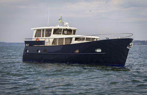 Inboard express cruiser - 50 Explorer - Sigo Marine Ltd - displacement hull / steel / 3-cabin