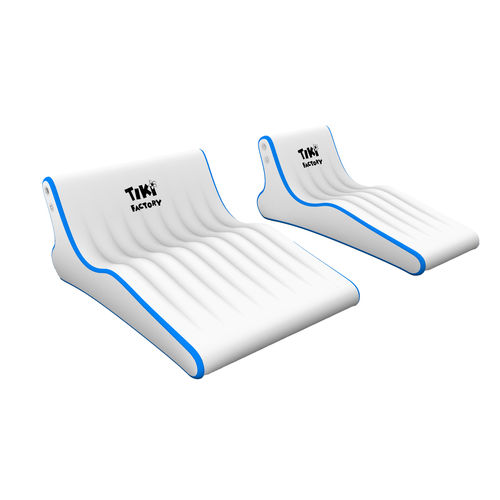 Yacht chaise longue - FLAT - TIKI FACTORY - inflatable / PVC-coated fabric