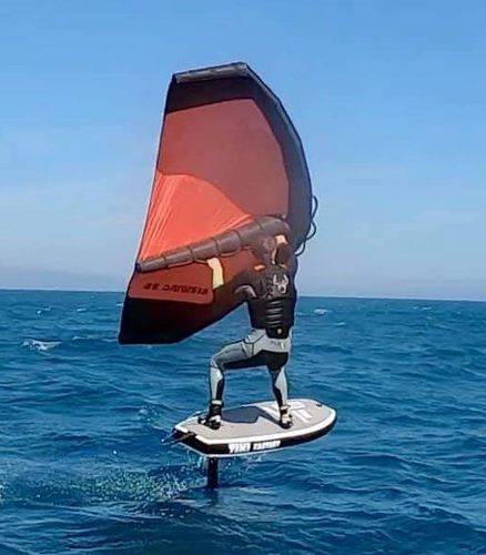 Inflatable SUP - AIRFOIL 190 - TIKI FACTORY - all-around / windsurf / wing
