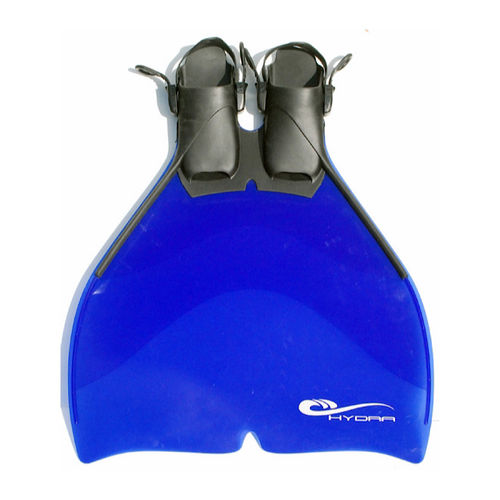 Dive monofin - hydra  - TIKI FACTORY - rubber / adjustable / blue