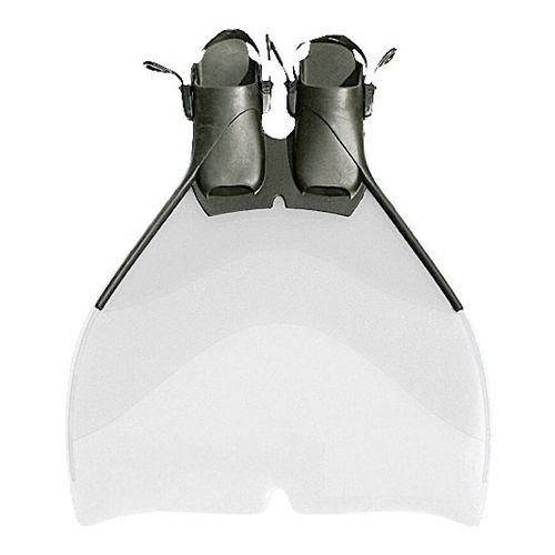 Dive monofin - minos  - TIKI FACTORY - rubber / adjustable / white