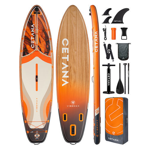Inflatable stand-up paddle-board - CETANA &ndash; CT12 - TIKI FACTORY - flatwater / all-around / wave