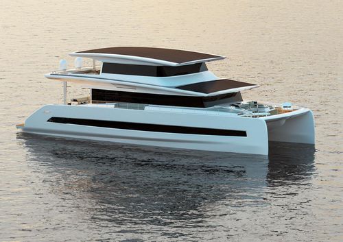 catamaran motor yacht - SILENT-YACHTS