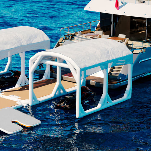 Jet-skis shelter - C - NautiBuoy Marine Ltd - inflatable