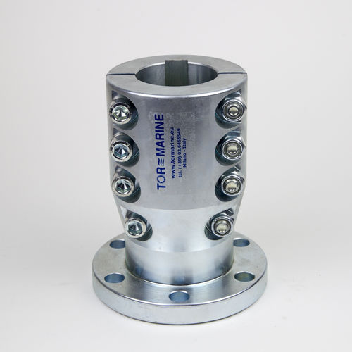 Flange mechanical coupling - TOR MARINE SRL - for boat / for shafts