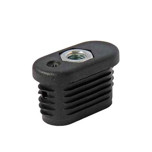 Threaded cap - IOFP series - PANOZZO S.R.L. - oval / nylon
