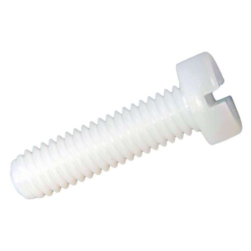 Pan head screw - VTC series - PANOZZO S.R.L. - slotted / nylon