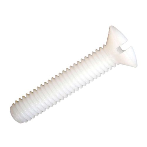 Countersunk head screw - VTSB-M series - PANOZZO S.R.L. - slotted / nylon
