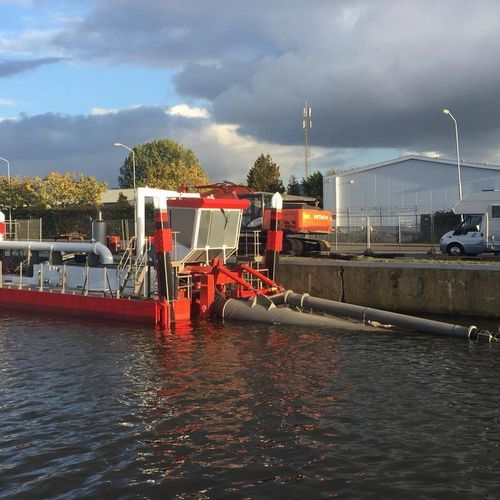 Cutter-suction dredge - Orangepit - multihull / diesel