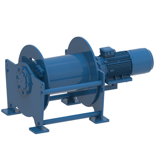 Ship winch - SC xx E seriesx - Emce Winches - towing / electric drive / single-drum