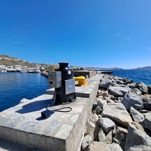 Ship mooring capstan - Straatman Mooring Systems - port / electric