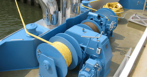 Ship winch - Straatman Mooring Systems - marine / anchor / electrical-hydraulic
