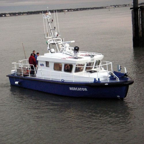 Hydrographic survey boat - SEEM 12-340ST - See Merre - inboard