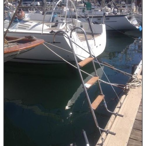 Boarding ladder - ibericamar, s.l. - for docks / fixed / for pontoon