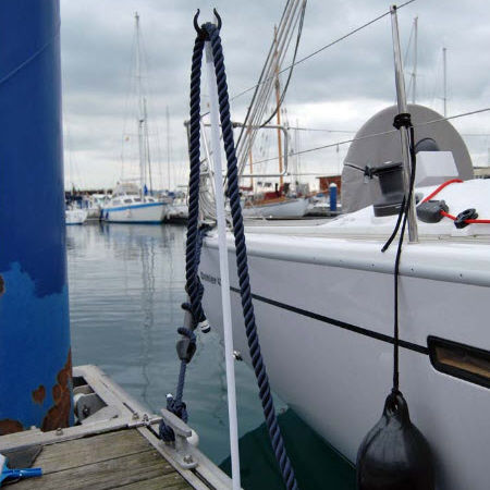 Dock line holder - MOORING HANGER  - ibericamar, s.l.