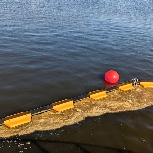 Oil spill boom - EFFB - Ecocoast - floating / permanent / foam