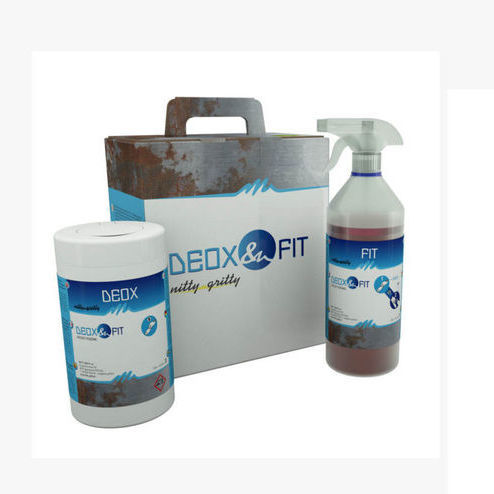 Stainless steel cleaner - DEOX & FIT – WIPE & FIT - Nitty Gritty - for shipyards