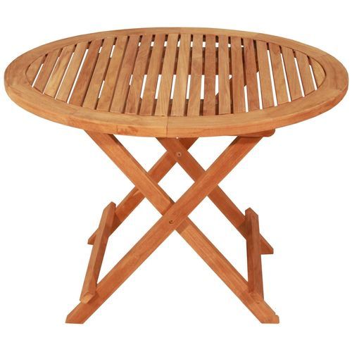 Nautical table - TMOF082T04 - Eurodesign - folding / standard / teak