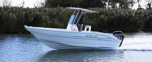 Outboard center console boat - 600  - Eolo - sport / fishing / 6-person max.