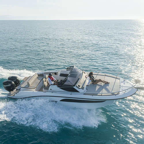 Outboard cabin cruiser - nove - Eolo - twin-engine / open / 12-person max.