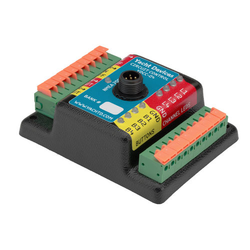 Yacht relay control module - YDCC-04 - Yacht Devices Ltd