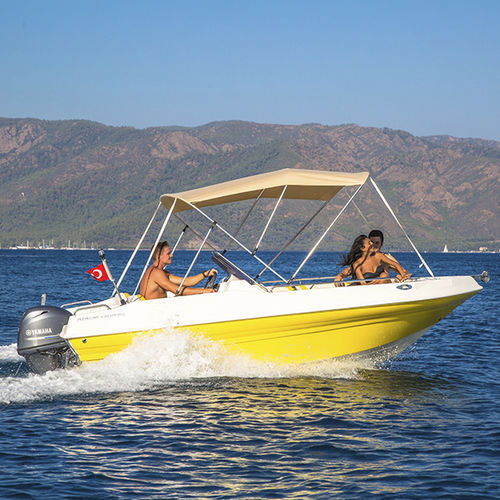 Outboard center console boat - SKI 16 - MERCAN YACHTING - side console / ski / fast