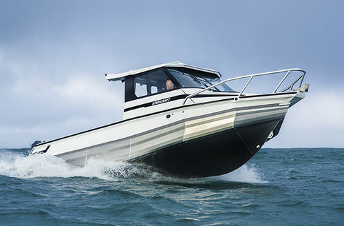 Outboard walkaround - 2900 SUPERCAB - Stabicraft - twin-engine / with enclosed cockpit / sport-fishing