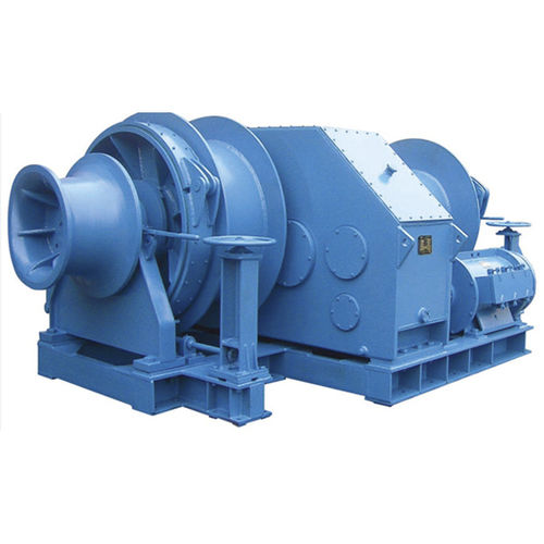 Ship winch - Chongqing Guanheng Technology & Development - mooring / electric drive / double-drum