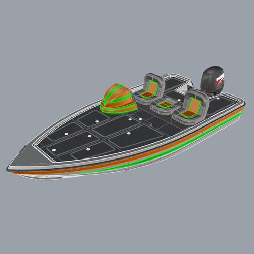 Outboard bay boat - ST-17 - Uniworkboats SIA - dual-console / sport-fishing