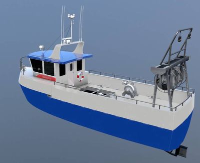 Professional fishing boat - ST-50CF - Uniworkboats SIA - inboard / aluminum