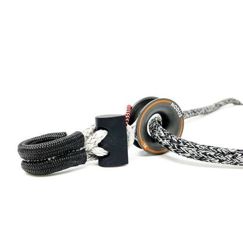 Soft shackle for sailboats - R® - NODUS FACTORY - straight / halyard / with swivel