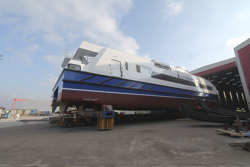 Catamaran passenger ferry - GÜRSEL AKSEL - Ozata Shipyard