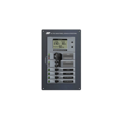 Boat power distribution unit - AC PDU Main Panel, 230VAC/4 Positions - APM TECHNOLOGIES (Dongguan) Co., Ltd