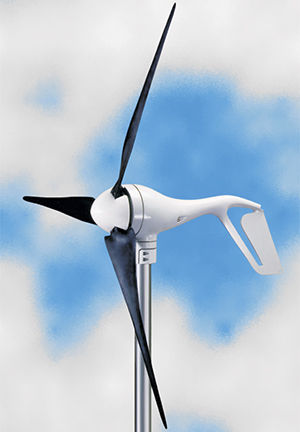 Boat wind turbine - AIR X - Primus Wind Power Inc. - 12 V