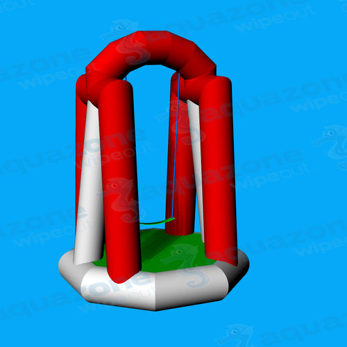 Seesaw water toy - AQUAZONE parc aquatique - for recreation centers / inflatable / floating