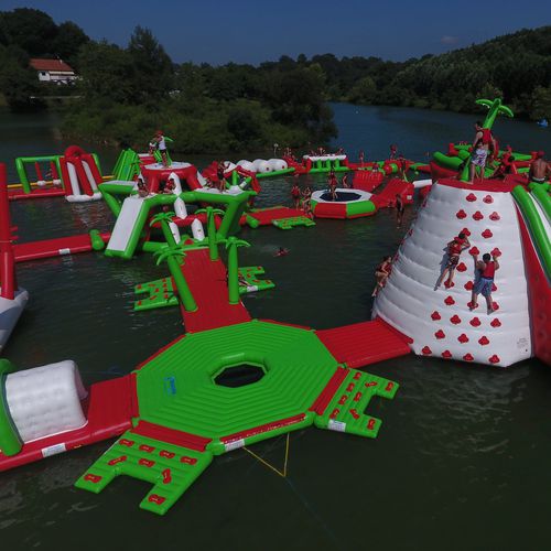 Mattress water toy - Octogone  - AQUAZONE parc aquatique - platform / island / runway