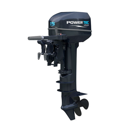 2-stroke motor - Powertec 15 - Outboard Group Motors - outboard / gasoline / boating