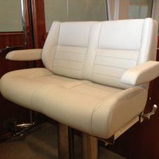 Helm seat - DOUBLE HELM II - M Melfi Designs Pty Ltd - for boat / for yacht / with armrests